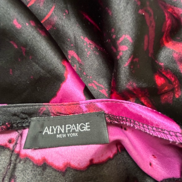 One shoulder satin mini dress - Picture 2 of 5